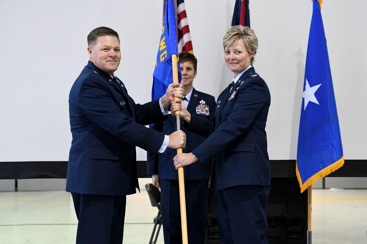  Air National Guard's 178th Wing gets 1st female commander