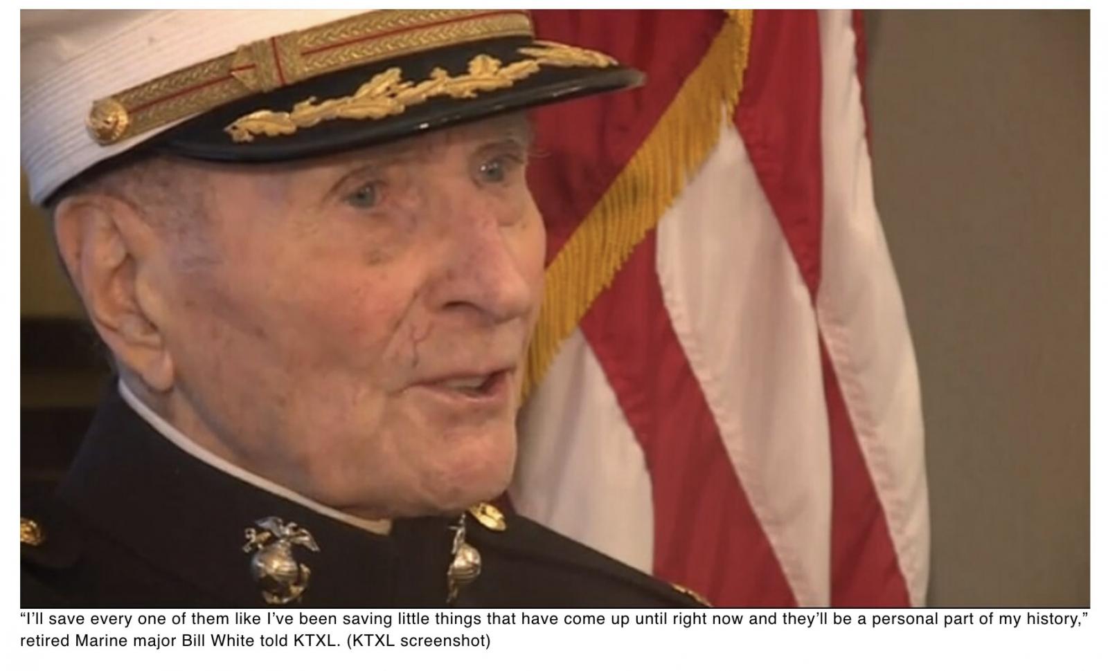  Valentines wanted: 104-year-old Iwo Jima Marine veteran wants one thing this Valentines Day