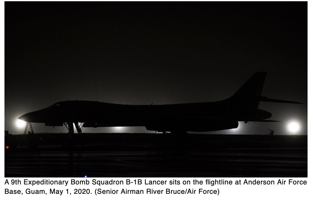  B-1 bombers are back in Guam for bomber task force deployment