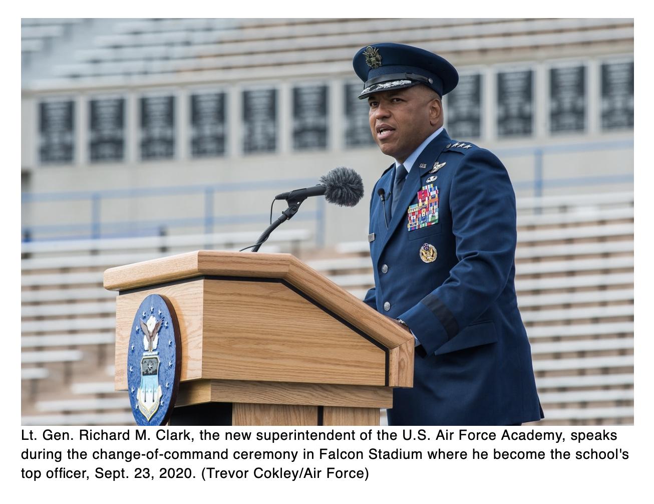  General becomes 1st Black head of US Air Force Academy