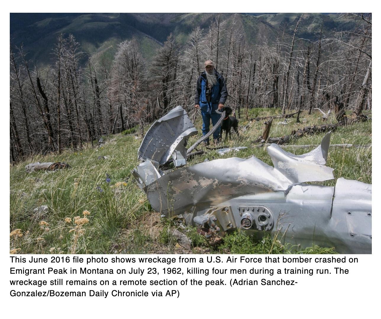  Congress passes bill honoring airmen killed in 1962 B-47 crash in Montana