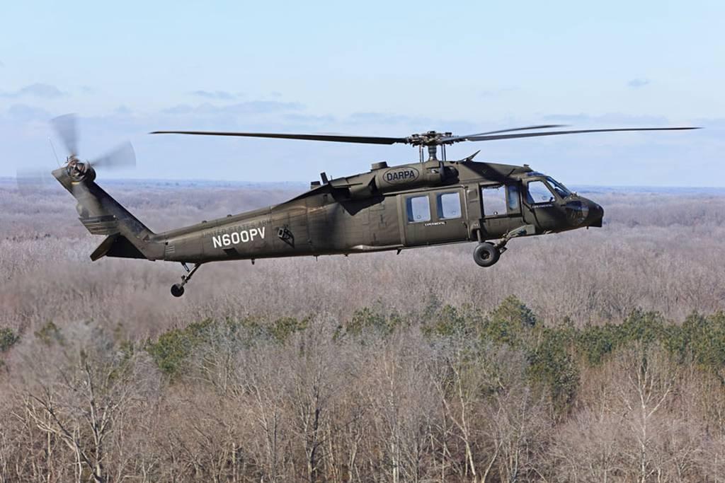 Sikorsky UH-60A Blackhawk Optionally Piloted Vehicle takes its first uninhabited flight on Saturday, Feb. 5, 2022. (Lockheed Martin) For the first time, Black Hawk helicopter flies without anyone aboard