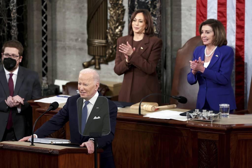 President Joe Biden delivers his State of the Union address to a joint session of Congress at the Capitol on March 1, 2022. (Julia Nikhinson/Pool via AP) Biden vows VA will do better on veteransâ€™ burn pit illnesses